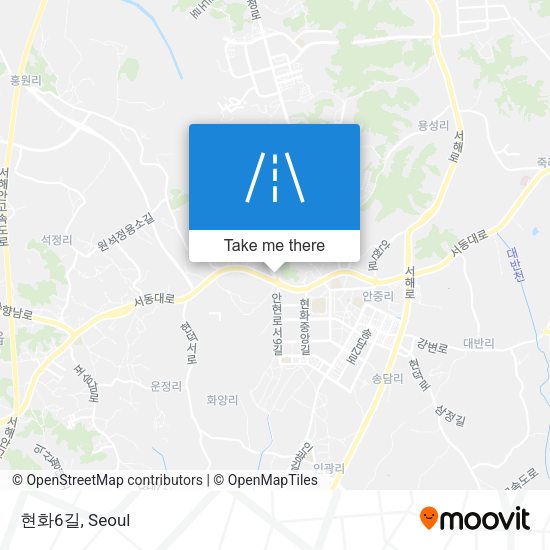 현화6길 map