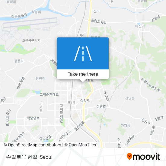 송일로11번길 map