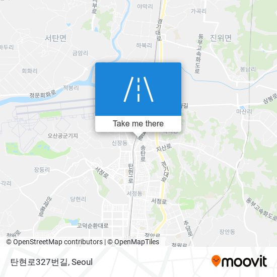 탄현로327번길 map