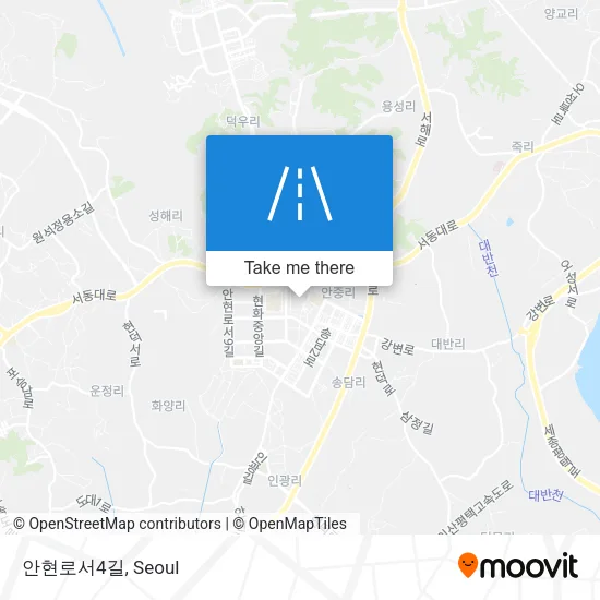 안현로서4길 map