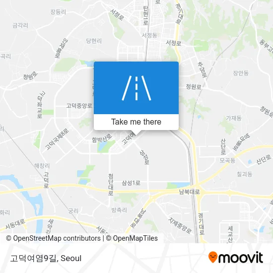 고덕여염9길 map