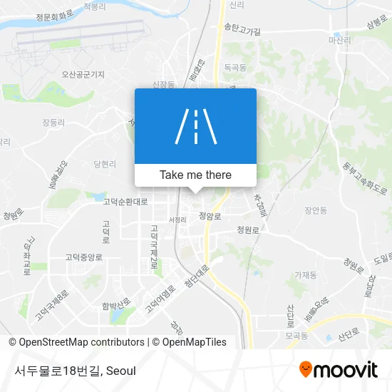 서두물로18번길 map