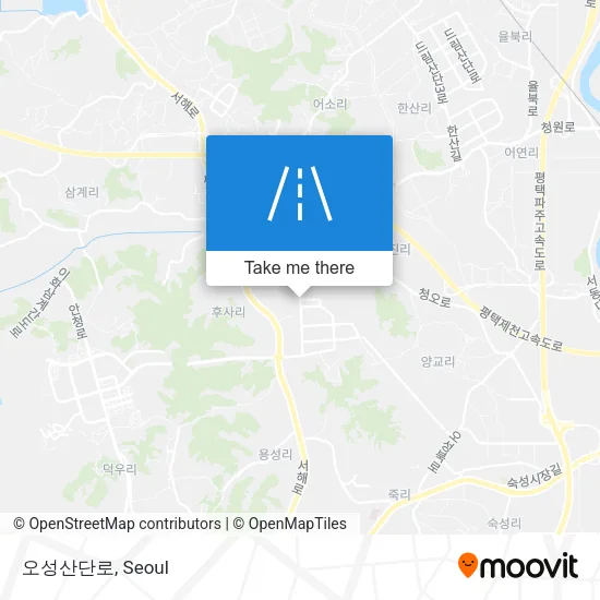 오성산단로 map