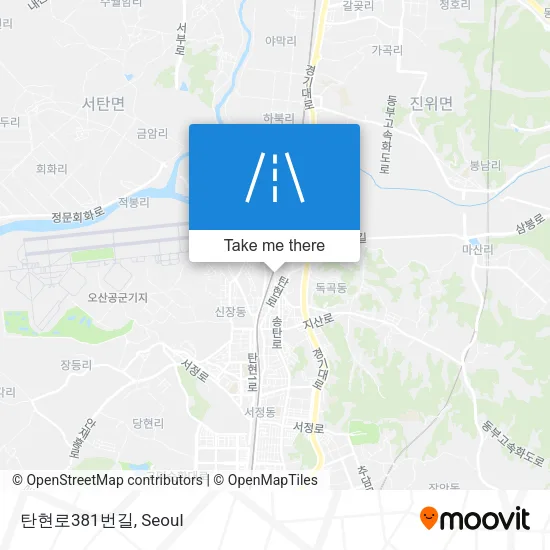 탄현로381번길 map