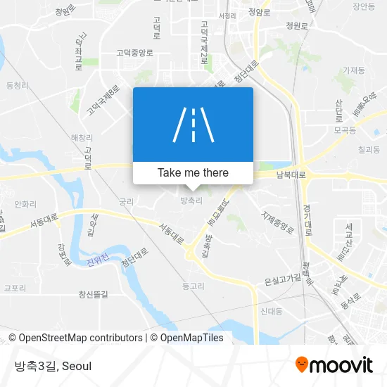 방축3길 map