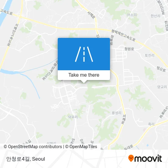 안청로4길 map