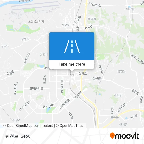 탄현로 map