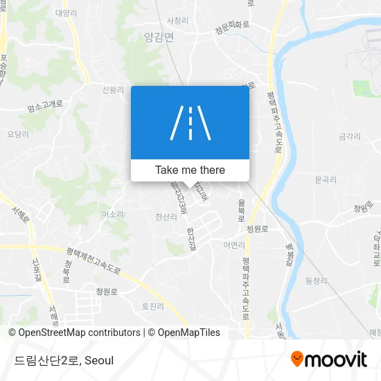 드림산단2로 map