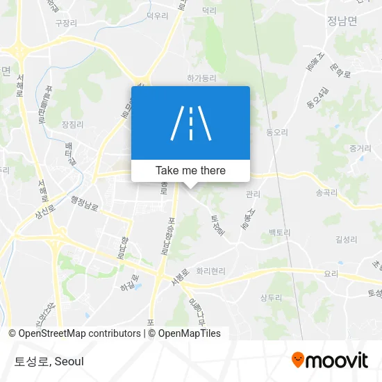 토성로 map