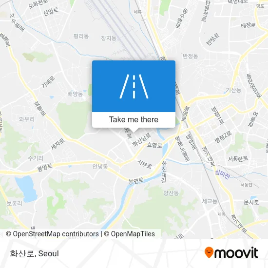 화산로 map
