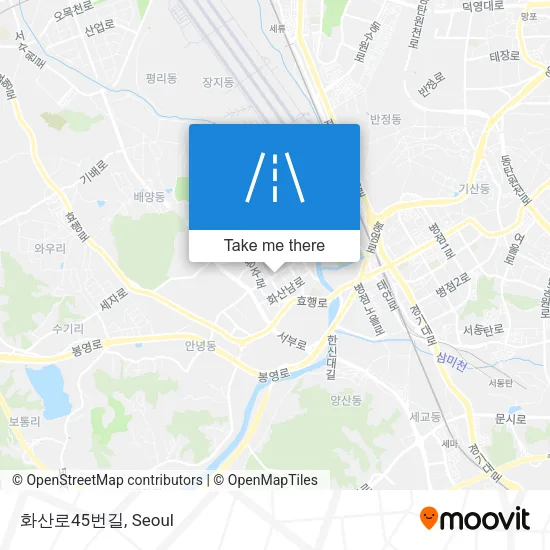 화산로45번길 map