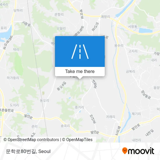 문학로80번길 map