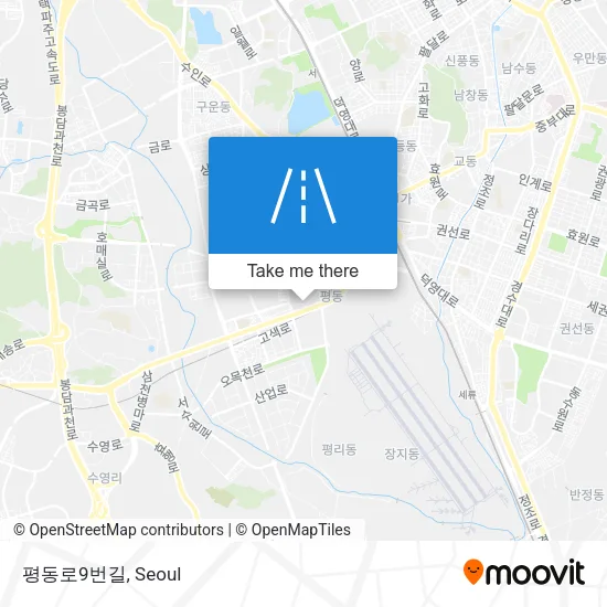 평동로9번길 map