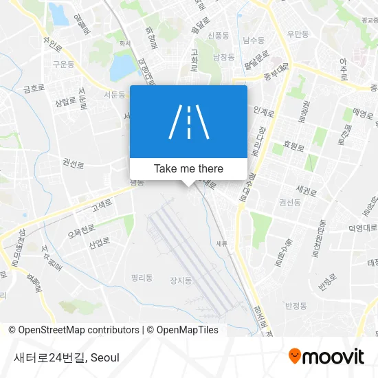 새터로24번길 map