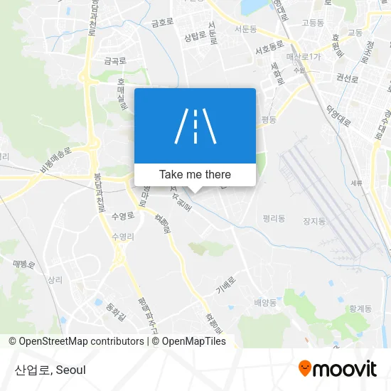 산업로 map
