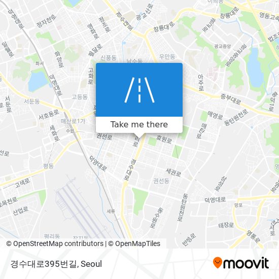 경수대로395번길 map