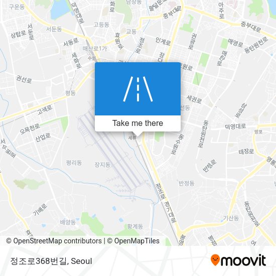 정조로368번길 map