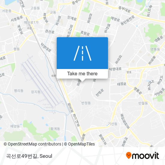 곡선로49번길 map