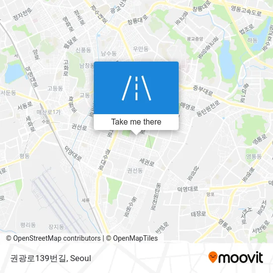 권광로139번길 map