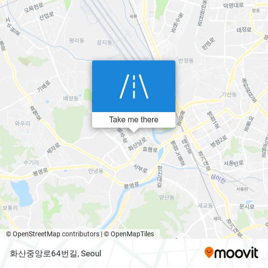 화산중앙로64번길 map