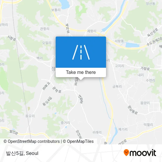 발산5길 map