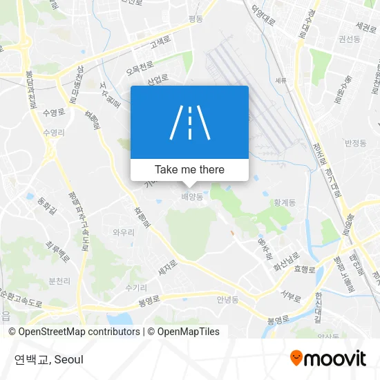 연백교 map