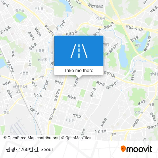 권광로260번길 map