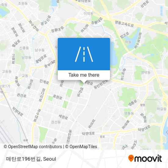 매탄로196번길 map