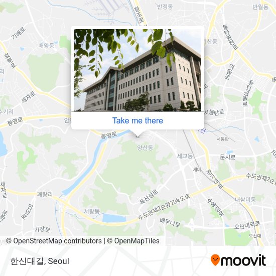 한신대길 map