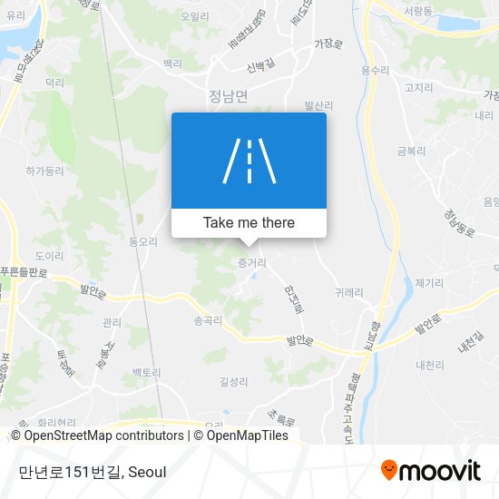 만년로151번길 map
