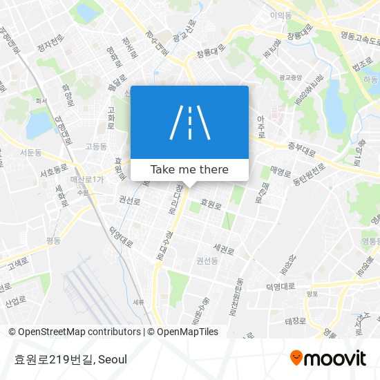 효원로219번길 map