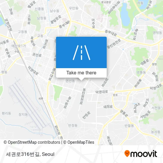 세권로316번길 map