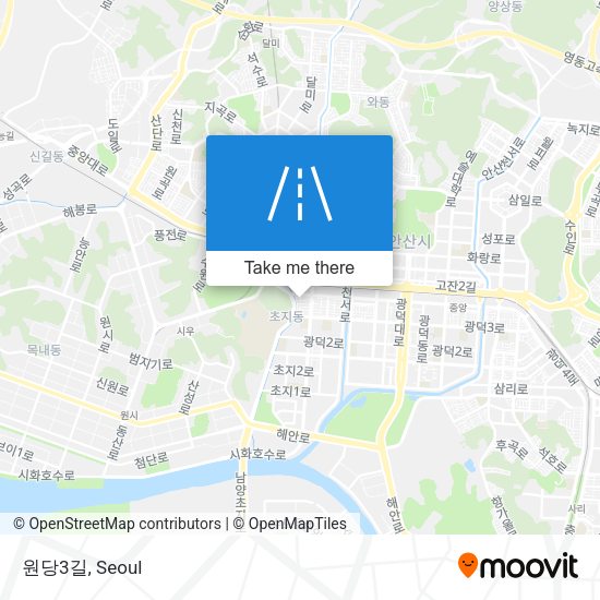 원당3길 map