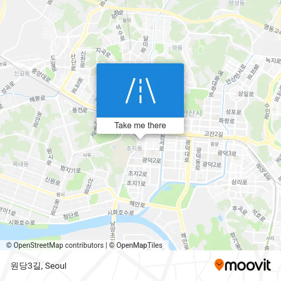 원당3길 map