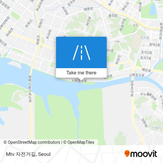 Mtv 자전거길 map