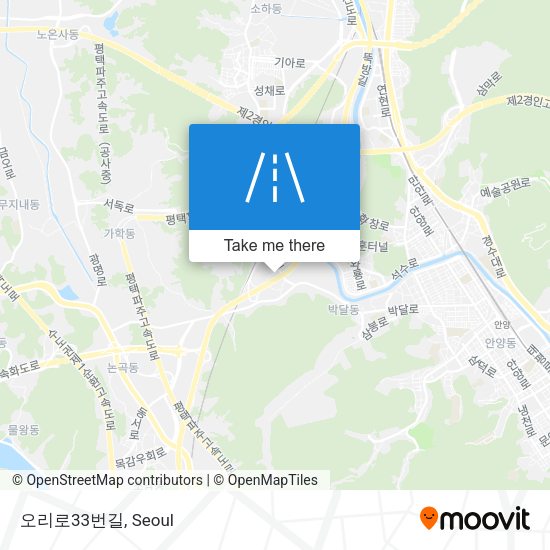 오리로33번길 map