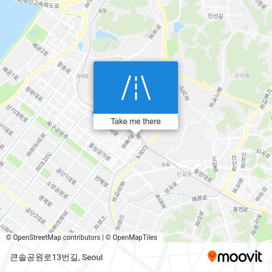 큰솔공원로13번길 map
