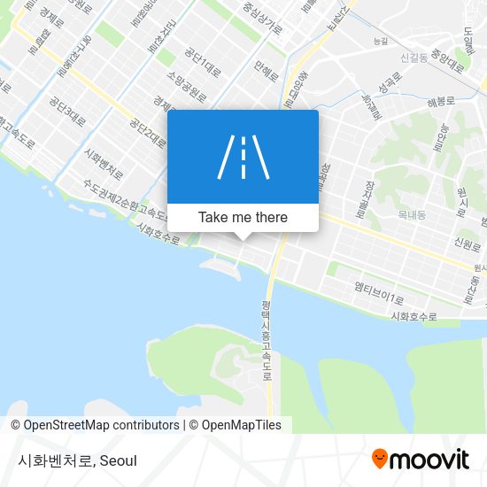 시화벤처로 map