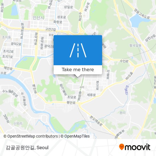 감골공원안길 map