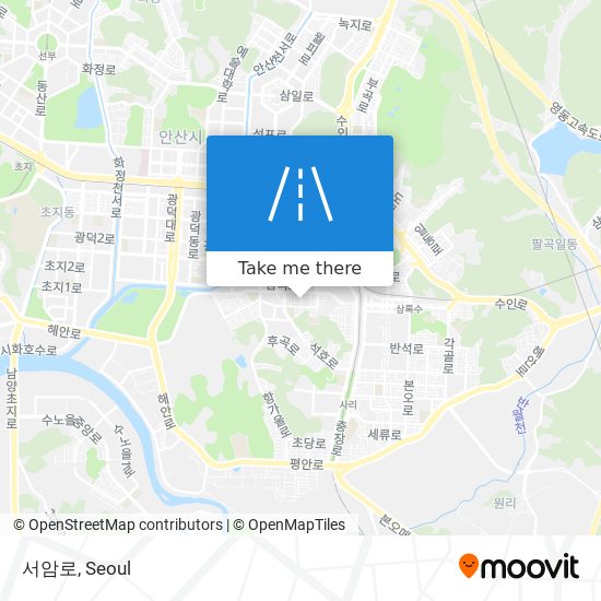 서암로 map