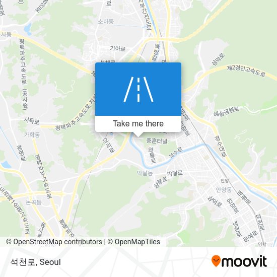 석천로 map