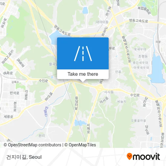건지미길 map