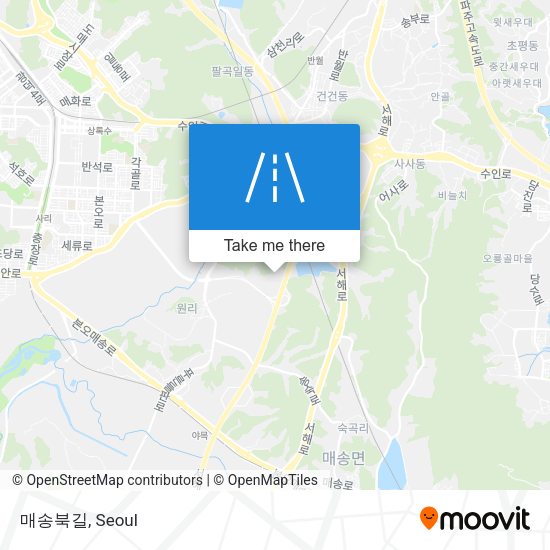 매송북길 map
