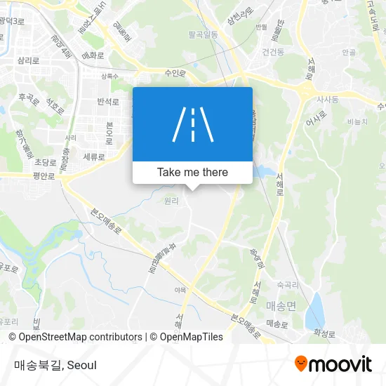 매송북길 map