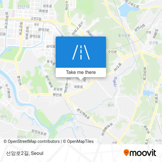 선암로2길 map