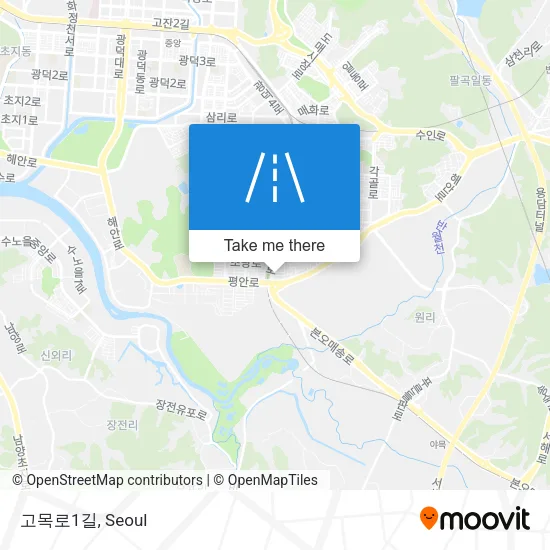 고목로1길 map