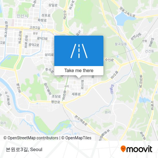 본원로3길 map