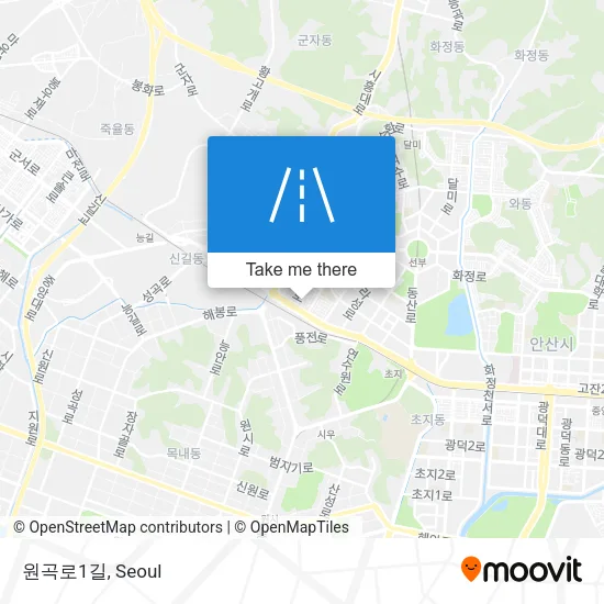 원곡로1길 map