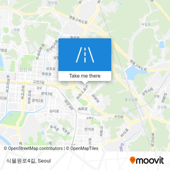 식물원로4길 map