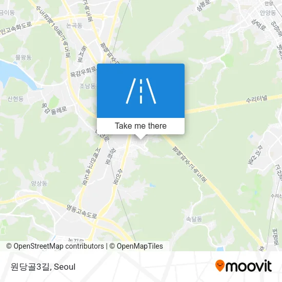 원당골3길 map